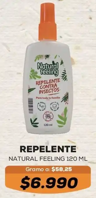 Tiendas D1 Natural feeling repelente oferta