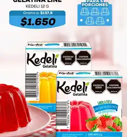 Tiendas D1 Kedeli gelatina line oferta