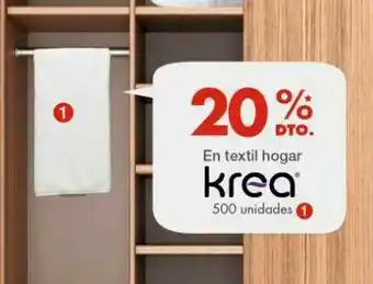 Metro En textil hogar krea oferta