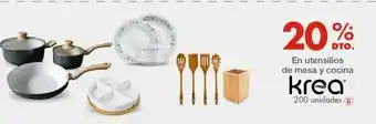 En utensilios de mesa y cocina krea
