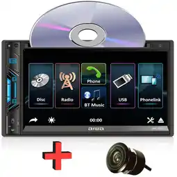Falabella Radio Carro Dvd Pantalla 6.9 Mirrorlink Blu oferta