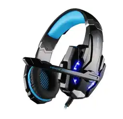 Falabella Audífonos Gamer Kotion Each G9000 Black Y Blue Con Luz Led oferta
