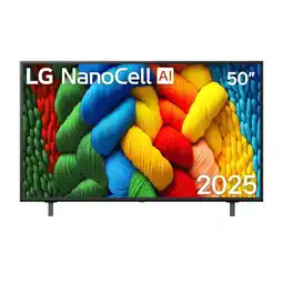 Alkomprar TV LG 50 Pulgadas 127 Cm 50NANO80 4K-UHD NanoCell Smart TV Con IA oferta