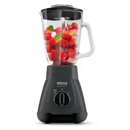 Alkomprar Licuadora IMUSA Powermix glass 2 Velocidades Gris oferta