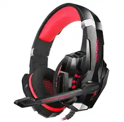 Falabella Audífonos Gamer Kotion Each G9000 Black Y Red Con Luz Led oferta