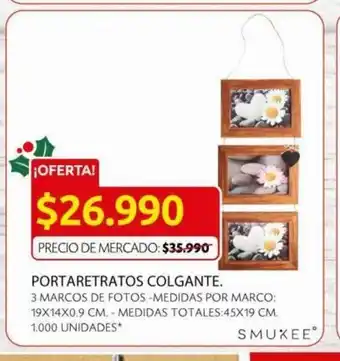 Ara Portaretratos Colgante oferta