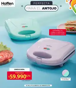 Ara Hoffen all for better life sanduchera oferta