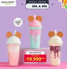 Ara Smukee kids vaso con pitillo oferta
