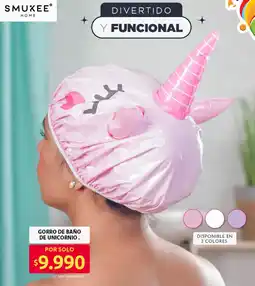 Ara Smukee° home gorro de baño de unicornio oferta
