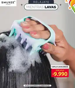Ara Smukee° home cepillo lavacabeza oferta