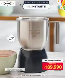 Ara Haceb chocotera multibebida oferta