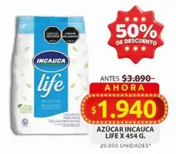 Ara Incauca Life azúcar oferta