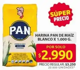 Ara Pan harina de maiz blanco oferta