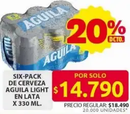 Ara Aguila Light cerveza oferta