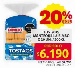 Ara Bimbo tostaos mantequilla oferta