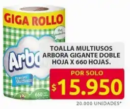 Ara Arbora toalla multiusos gigante doble hoja oferta