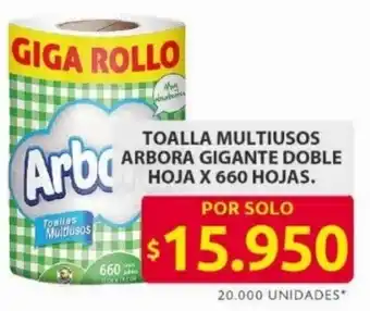 Ara Arbora toalla multiusos gigante doble hoja oferta