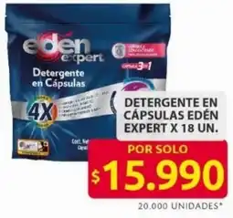 Ara Edén detergente en cápsulas expert oferta