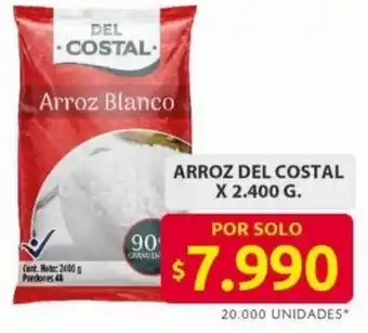 Ara Del costal arroz blanco oferta