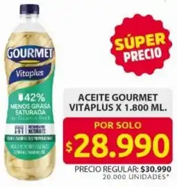 Ara Gourmet vitaplus aceite oferta