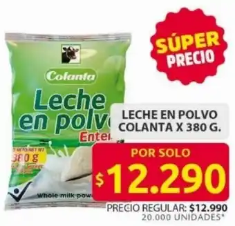 Ara Colanta leche en polvo oferta
