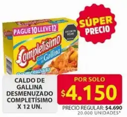 Ara Completísimo caldo de gallina desmenuzado oferta