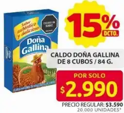 Ara Doña gallina caldo oferta