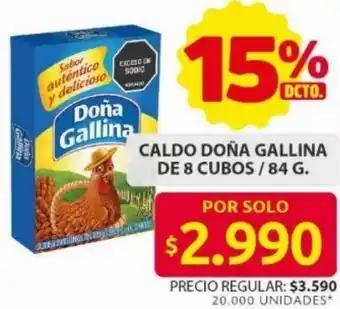 Ara Doña gallina caldo oferta