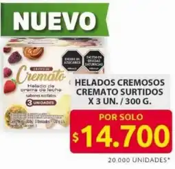 Ara Cremato surtidos helados cremosos oferta