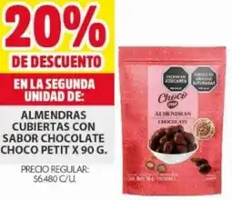 Ara Almendras cubiertas con sabor chocolate choco petit oferta