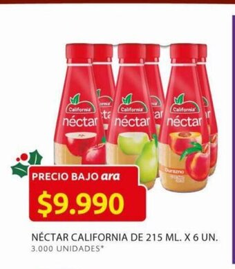 Ara Nectar California de 215 ML x 6 UN oferta