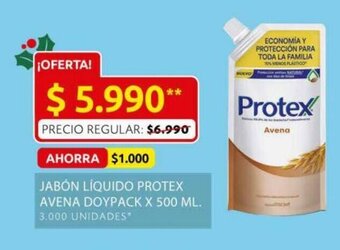 Ara Jabon Liquido Protex Avena Doypack x 500 ML oferta