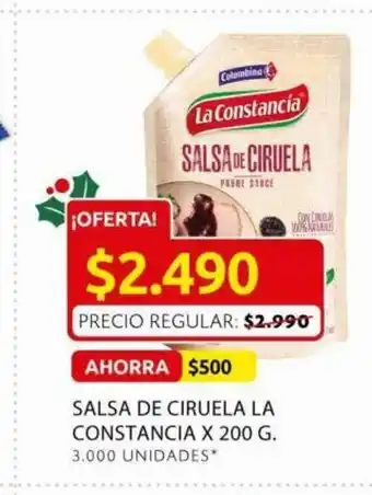Ara Salsa De Ciruela La Constancia x 200 G oferta