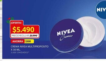 Ara Crema Nivea Multiproposito x 30 ML oferta