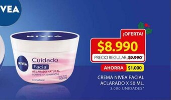 Ara Crema Nivea Facial Aclarado x 50 ML oferta