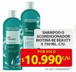 Ara Be Beauty biotina shampoo o acondicionador oferta