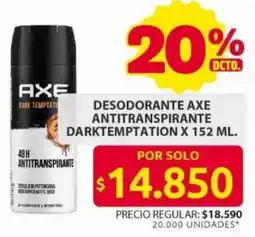 Ara Axe Dark Temptation antiperspirante oferta