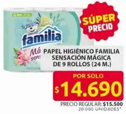 Ara Familia papel higiénico sensación mágica oferta