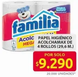 Ara Familia papel higiénico mega acolchamax oferta
