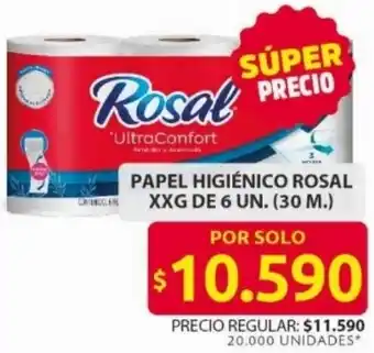 Ara Rosal papel higiénico oferta