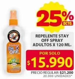 Ara Off spray repelente stay adultos oferta