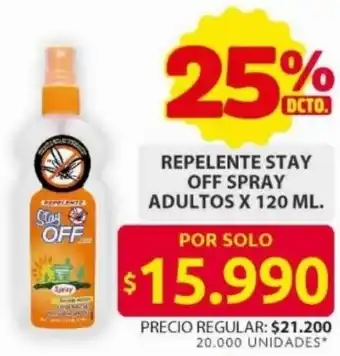 Ara Off spray repelente stay adultos oferta