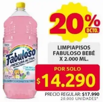 Ara Fabuloso bebé limpiapisos oferta