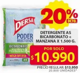 Ara Dersa detergente as bicarbonato + manzana oferta