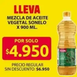 Ara Sonelo mezcla de aceite vegetal oferta
