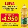Ara Sonelo mezcla de aceite vegetal oferta