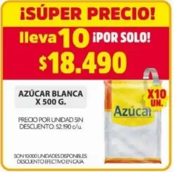 Ara Azúcar blanca oferta