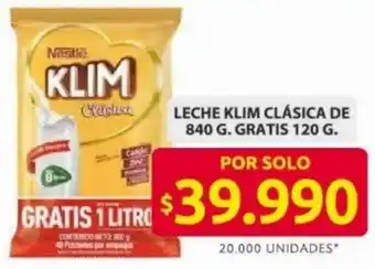 Ara Nestlé klim leche clásica oferta