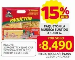 Ara Paquetón la muñeca surtido oferta