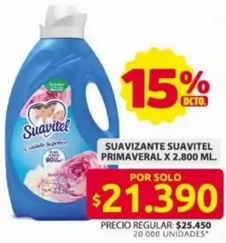 Ara Suavitel suavizante primaveral oferta